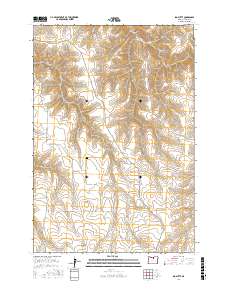 Igo Butte 2017 topographic map thumbnail
