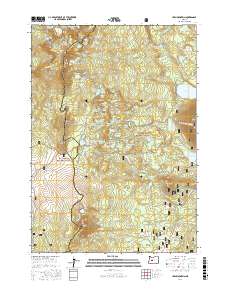 Irish Mountain 2017 topographic map thumbnail