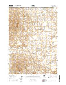 Jacks Place 2017 topographic map thumbnail
