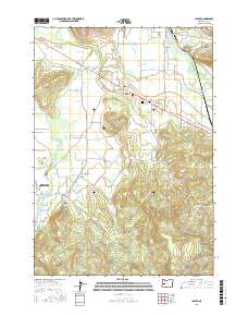Jasper 2017 topographic map thumbnail
