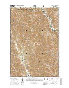 Jim Creek Butte 2017 topographic map thumbnail