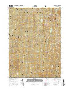 Collier Butte 2017 topographic map thumbnail