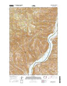 Connor Creek 2017 topographic map thumbnail