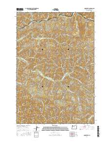Cook Creek 2017 topographic map thumbnail