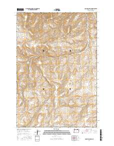 Coombs Canyon 2017 topographic map thumbnail