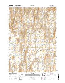 Copeland Reservoirs 2017 topographic map thumbnail