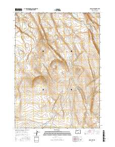 Corn Lake 2017 topographic map thumbnail