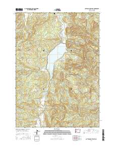 Cottage Grove Lake 2017 topographic map thumbnail