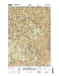 Cougar Rock 2017 topographic map thumbnail