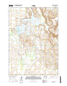 Cow Lakes 2017 topographic map thumbnail