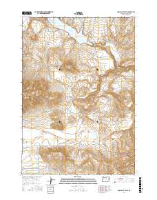 Cow Valley East 2017 topographic map thumbnail
