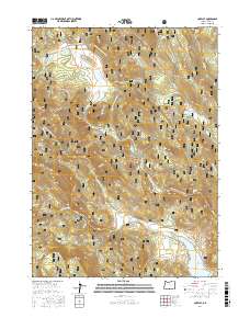 Cox Flat 2017 topographic map thumbnail