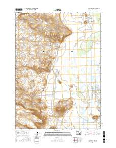Coyote Buttes 2017 topographic map thumbnail