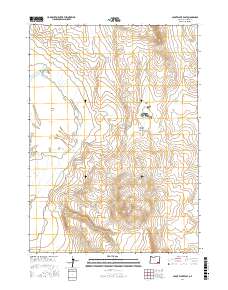 Coyote Lake East 2017 topographic map thumbnail