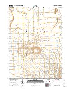 Coyote Meadows 2017 topographic map thumbnail