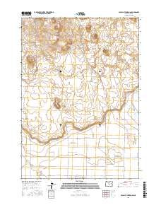 Crack In The Ground 2017 topographic map thumbnail