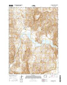 Diamond Butte 2017 topographic map thumbnail