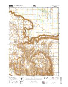 Dog Mountain 2017 topographic map thumbnail