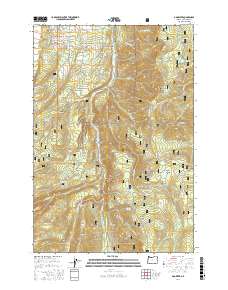 Dog River 2017 topographic map thumbnail