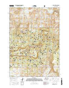 Drake Butte 2017 topographic map thumbnail