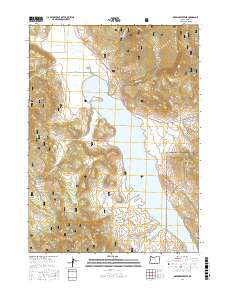 Drews Reservoir 2017 topographic map thumbnail
