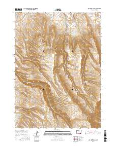 Dry Creek Bench 2017 topographic map thumbnail