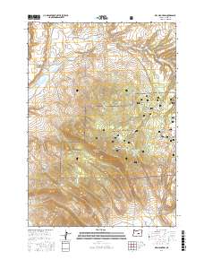 Dry Mountain 2017 topographic map thumbnail