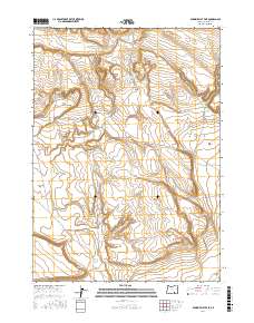 Duhaime Flat East 2017 topographic map thumbnail