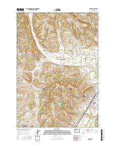 Dundee 2017 topographic map thumbnail