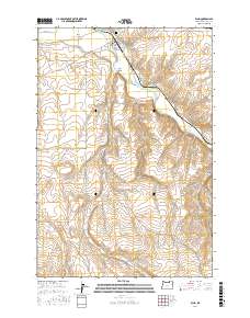 Echo 2017 topographic map thumbnail