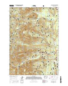 Echo Mountain 2017 topographic map thumbnail