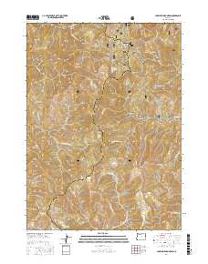 Josephine Mountain 2017 topographic map thumbnail
