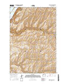 Juniper Canyon 2017 topographic map thumbnail