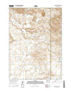 Juniper Point 2017 topographic map thumbnail