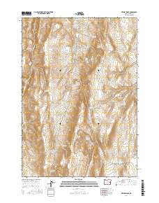 Keeney Ridge 2017 topographic map thumbnail