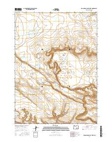 Keg Springs Valley West 2017 topographic map thumbnail