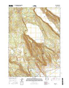 Keno 2017 topographic map thumbnail