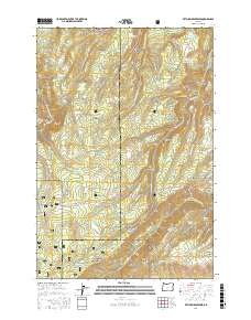 Ketchum Reservoir 2017 topographic map thumbnail