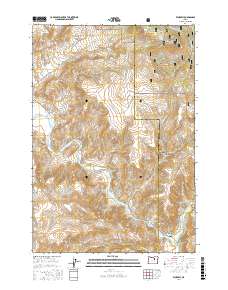 Kimberly 2017 topographic map thumbnail