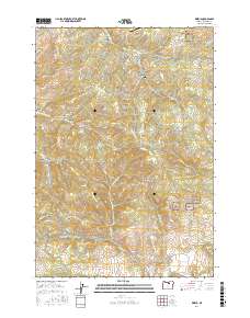 Kinzua 2017 topographic map thumbnail