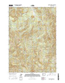 Kloster Mountain 2017 topographic map thumbnail