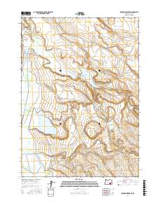 Krumbo Reservoir 2017 topographic map thumbnail