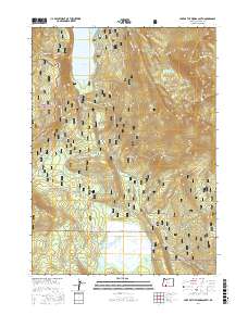 Lake of the Woods South 2017 topographic map thumbnail