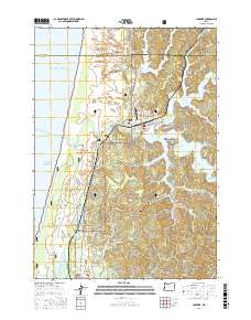 Lakeside 2017 topographic map thumbnail