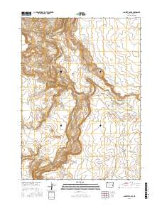 Lambert Rocks 2017 topographic map thumbnail