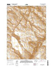 Lambing Canyon 2017 topographic map thumbnail