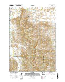 Laurelwood 2017 topographic map thumbnail