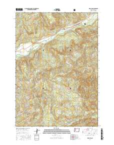 Leaburg 2017 topographic map thumbnail