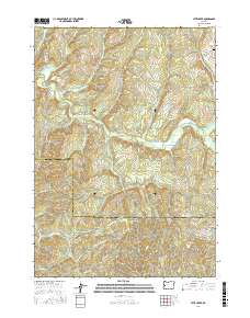 Letz Creek 2017 topographic map thumbnail