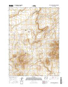 Little Juniper Mountain 2017 topographic map thumbnail